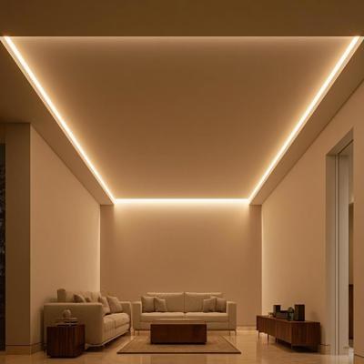 LED ceiling lighting finish