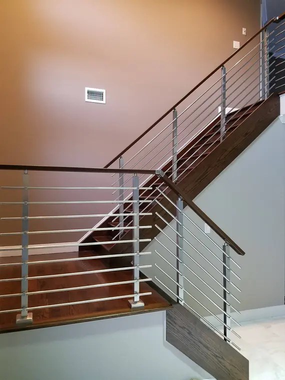 Handrail and control panel detail