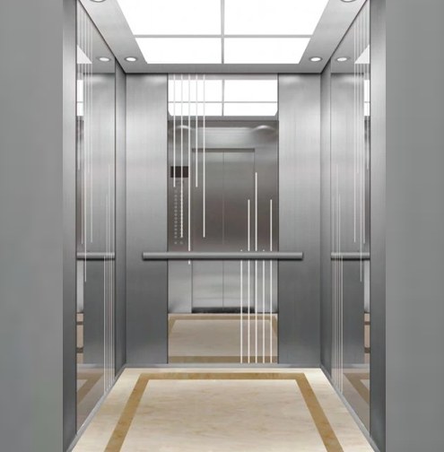 Commercial MRL elevator